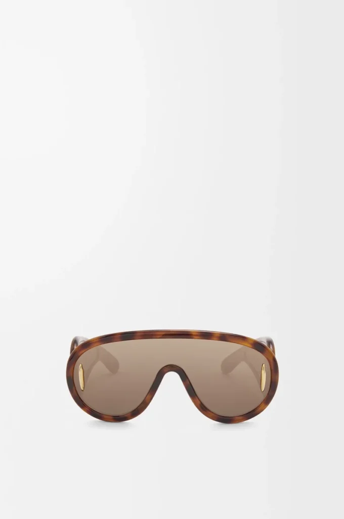 Lunettes de soleil Wave Mask Havana