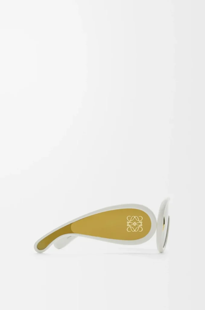 Lunettes de soleil Wave Mask ivoire