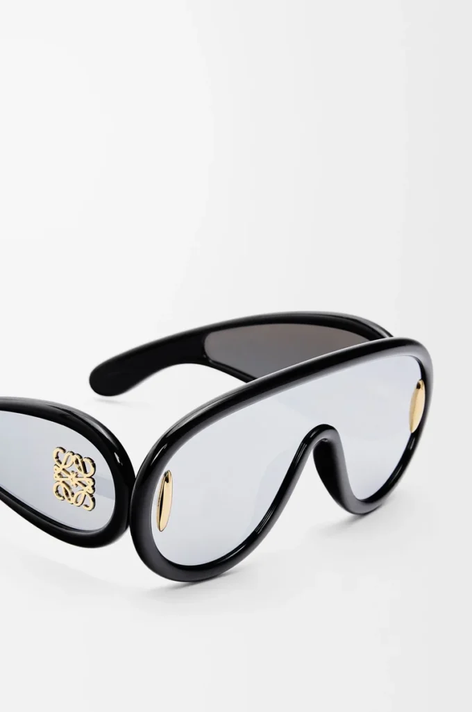 Lunettes de soleil Wave Mask Noir