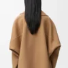Manteau court en laine Camel Manteau court en laine Camel
