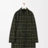 Manteau en coton et laine Noir Manteau en coton et laine Noir