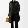 Manteau en coton et laine Noir Manteau en coton et laine Noir