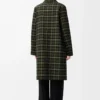 Manteau en coton et laine Noir Manteau en coton et laine Noir