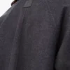 Manteau en laine et cachemire Charcoal Melange