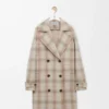 Manteau en laine et cachemire mélangés Beige