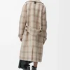 Manteau en laine et cachemire mélangés Beige