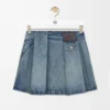 Mini-jupe en denim Denim délavé