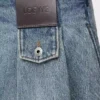 Mini-jupe en denim Denim délavé