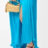 Mini sac Featherlight Puzzle en cuir d&rsquo;agneau nappa Dark Butter