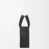 Mini sac fourre-tout LOEWE Font en raphia Noir