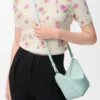 Mini sac hobo Hammock en cuir de veau classique Frozen