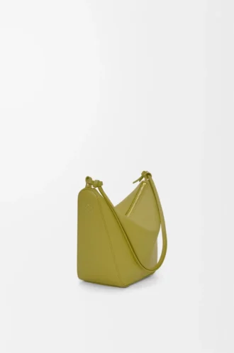 Mini sac hobo Hammock en cuir de veau classique Light Moss