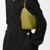 Mini sac hobo Hammock en cuir de veau classique Light Moss