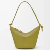 Mini sac hobo Hammock en cuir de veau classique Light Moss