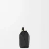 Mini sac Puzzle en cuir de veau lisse noir