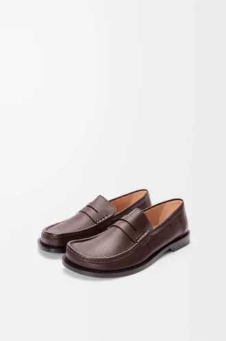 Mocassins Campo en cuir de cerf couleur Oxblood