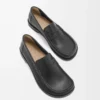 Mocassins Campo en cuir de veau noir