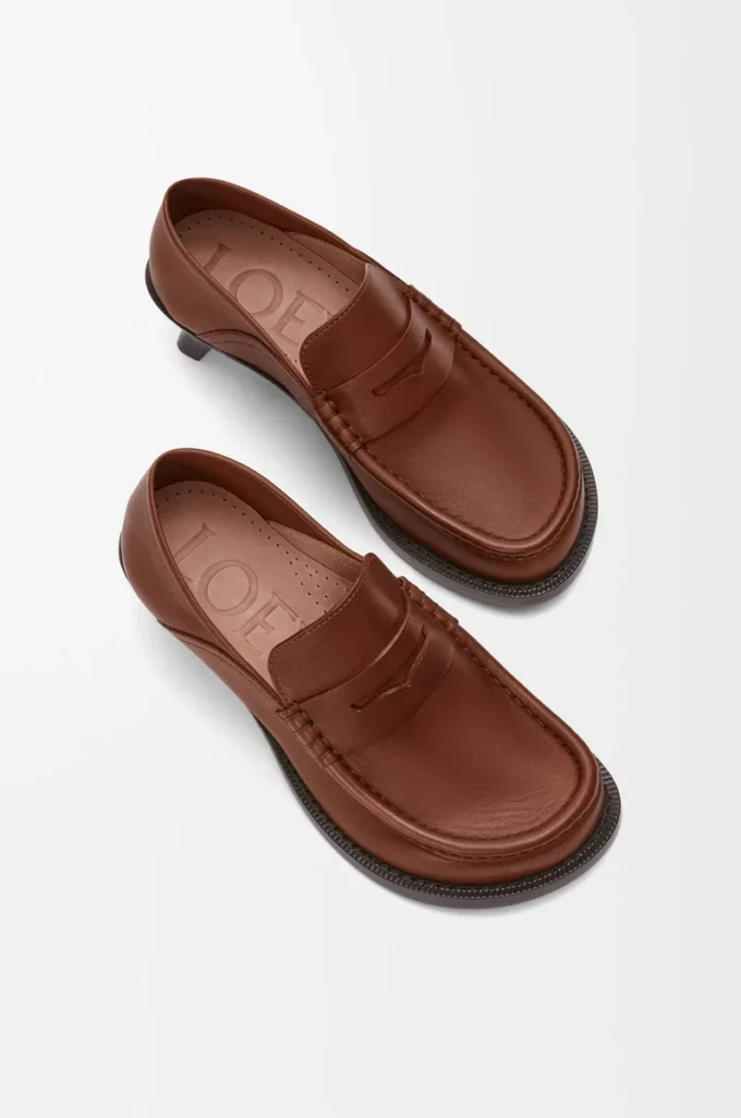 Mocassins Campo en cuir de veau souple Rouille Mocassins Campo en cuir de veau souple Rouille