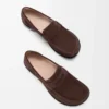 Mocassins Campo en cuir de veau suédé marron foncé Mocassins Campo en cuir de veau suédé marron foncé