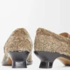 Mocassins Campo en daim brossé vert kaki