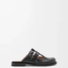 Mule Mary Jane Campo en cuir de veau noir Mule Mary Jane Campo en cuir de veau noir