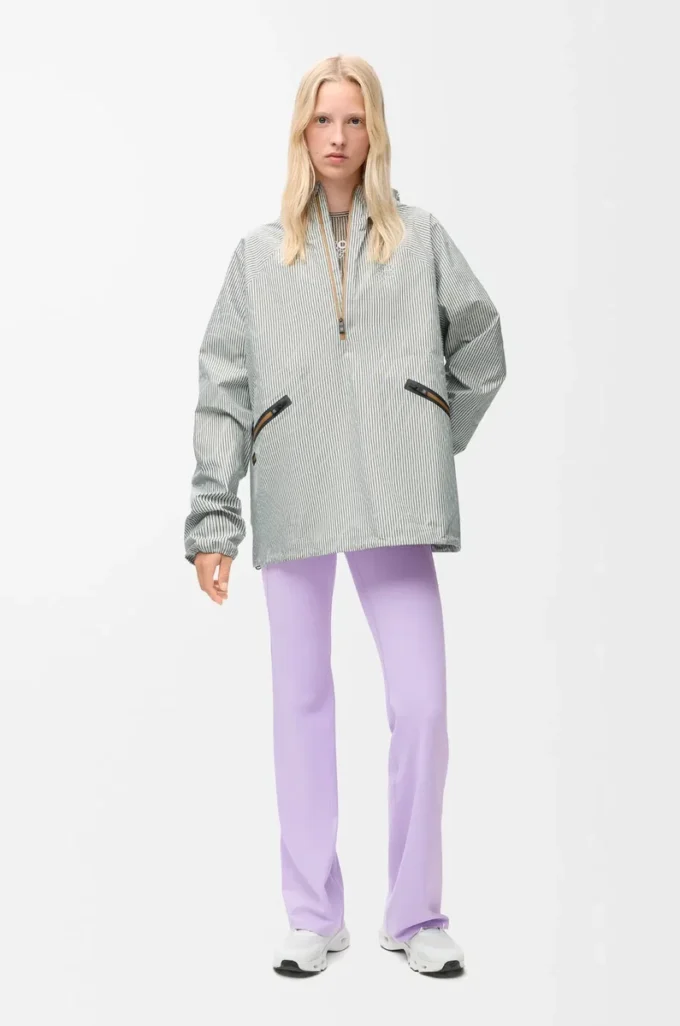 Pantalon bootcut souple en jersey technique lilas