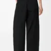 Pantalon cargo en laine Noir