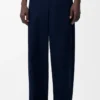 Pantalon de charpentier en coton bleu marine