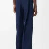 Pantalon de charpentier en coton bleu marine