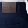 Pantalon de charpentier en coton bleu marine