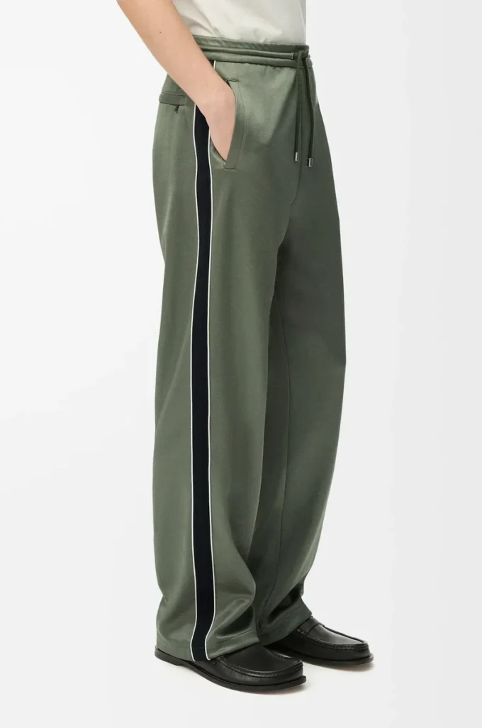 Pantalon de survêtement en jersey technique Vert kaki