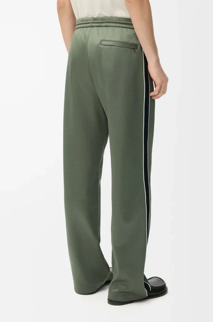 Pantalon de survêtement en jersey technique Vert kaki