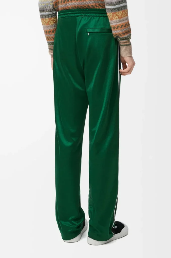 Pantalon de survêtement en jersey technique vert pop