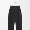 Pantalon en coton anthracite