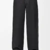Pantalon en coton anthracite