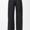 Pantalon en coton anthracite