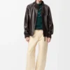 Pantalon en coton Beige