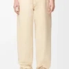 Pantalon en coton Beige