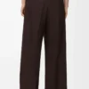 Pantalon en laine Marron