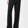 Pantalon en laine Noir