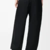 Pantalon en laine Noir
