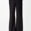 Pantalon en laine Noir
