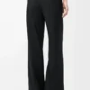 Pantalon en laine Noir