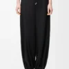 Pantalon en tissu technique Noir
