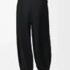 Pantalon en tissu technique Noir