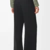 Pantalon en viscose stretch noir