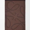 Pareo en coton Noir/Marron