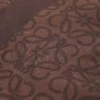 Pareo en coton Noir/Marron