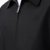 Parka à capuche en coton Noir