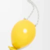 Pendentif Balloon en argent sterling et émail Jaune